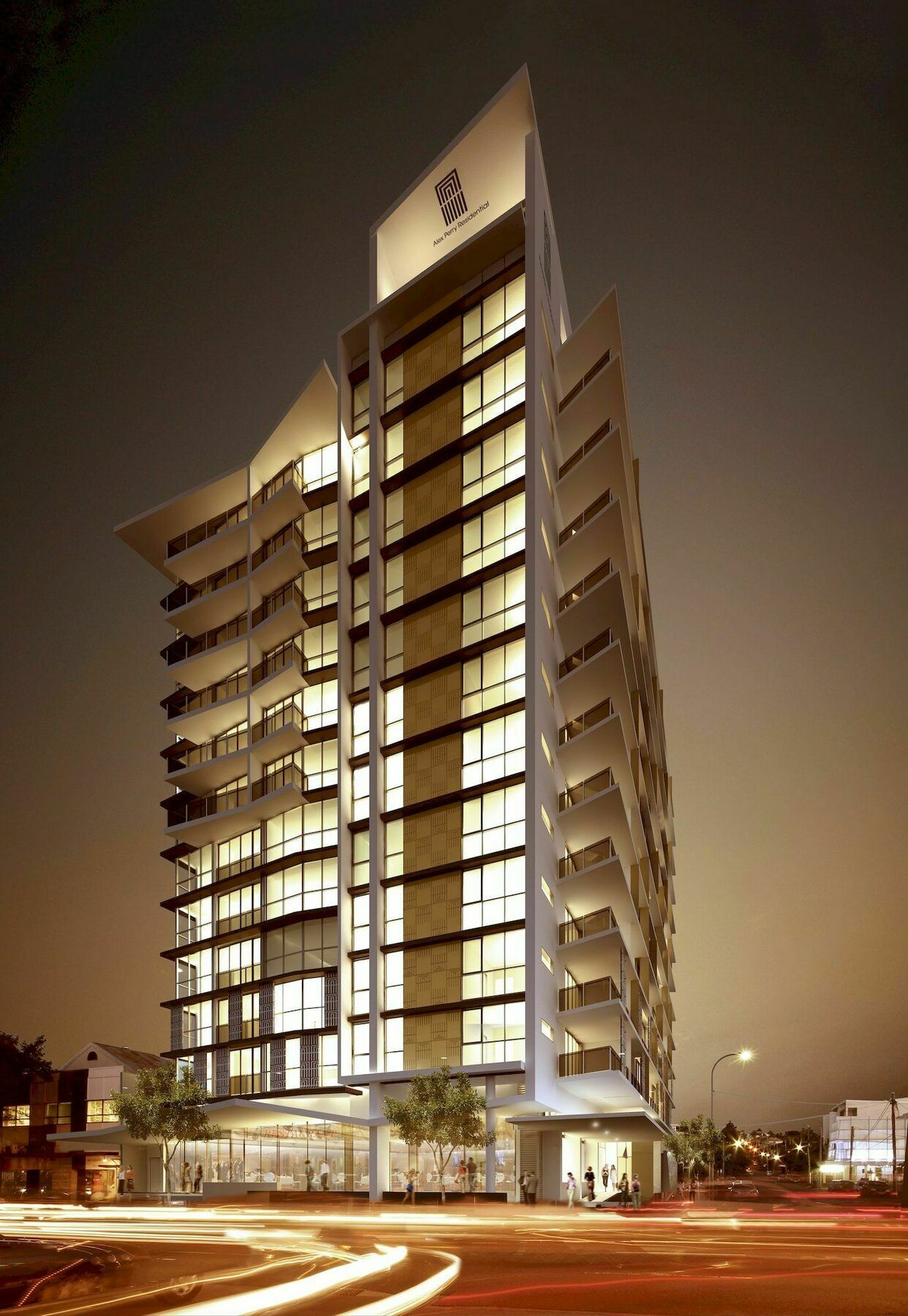 Alex Perry Hotel & Apartments Brisbane Exterior foto
